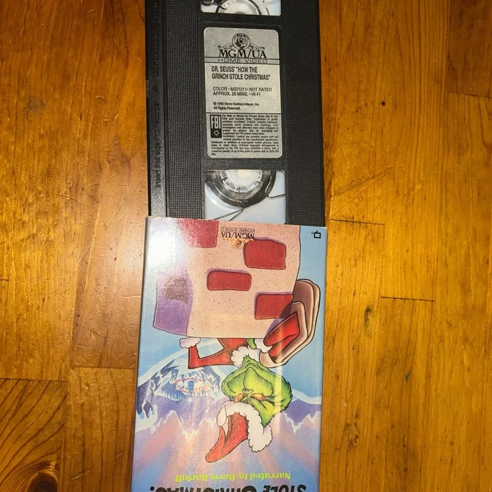 How the‎ Grinch Stole Christmas VHS